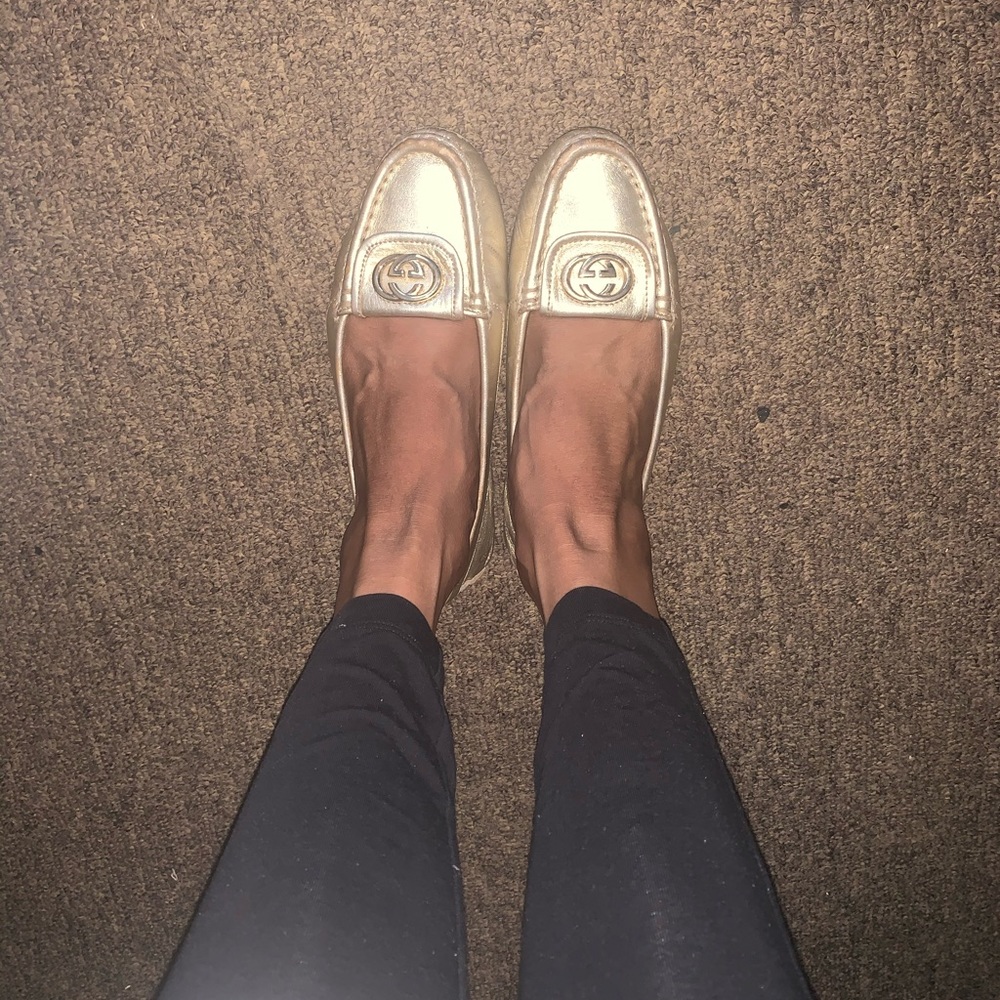 Gucci driving moccasins size 36